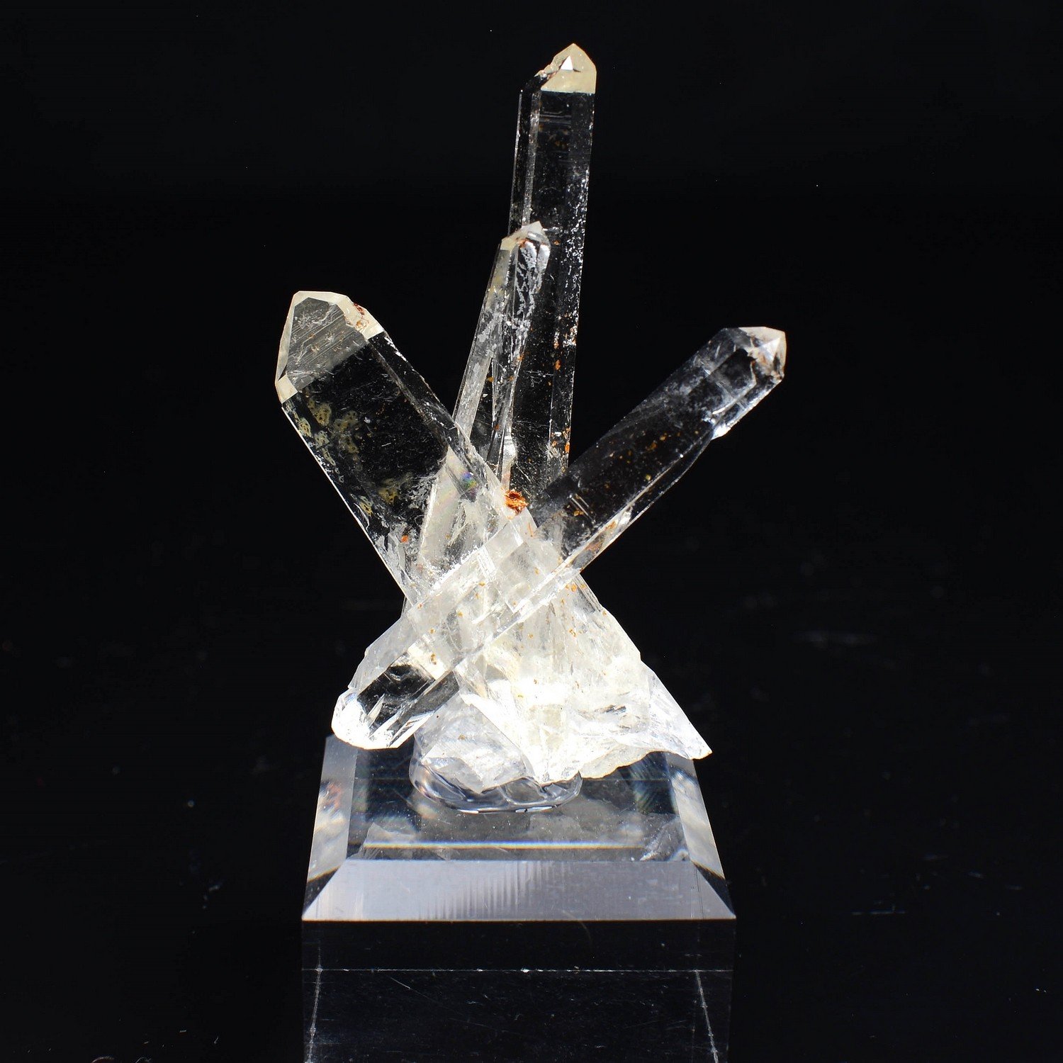 Quartz - Mine à Giraud (La Gardette), Isère, France