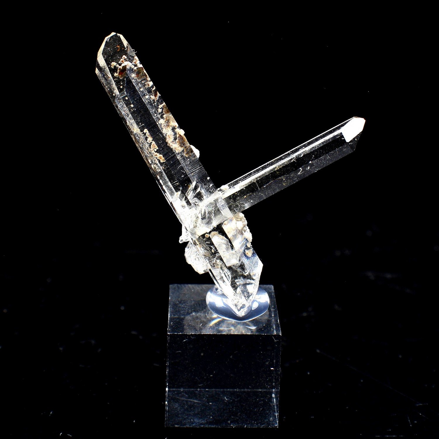 Quartz - Mine à Giraud (La Gardette), Isère, France