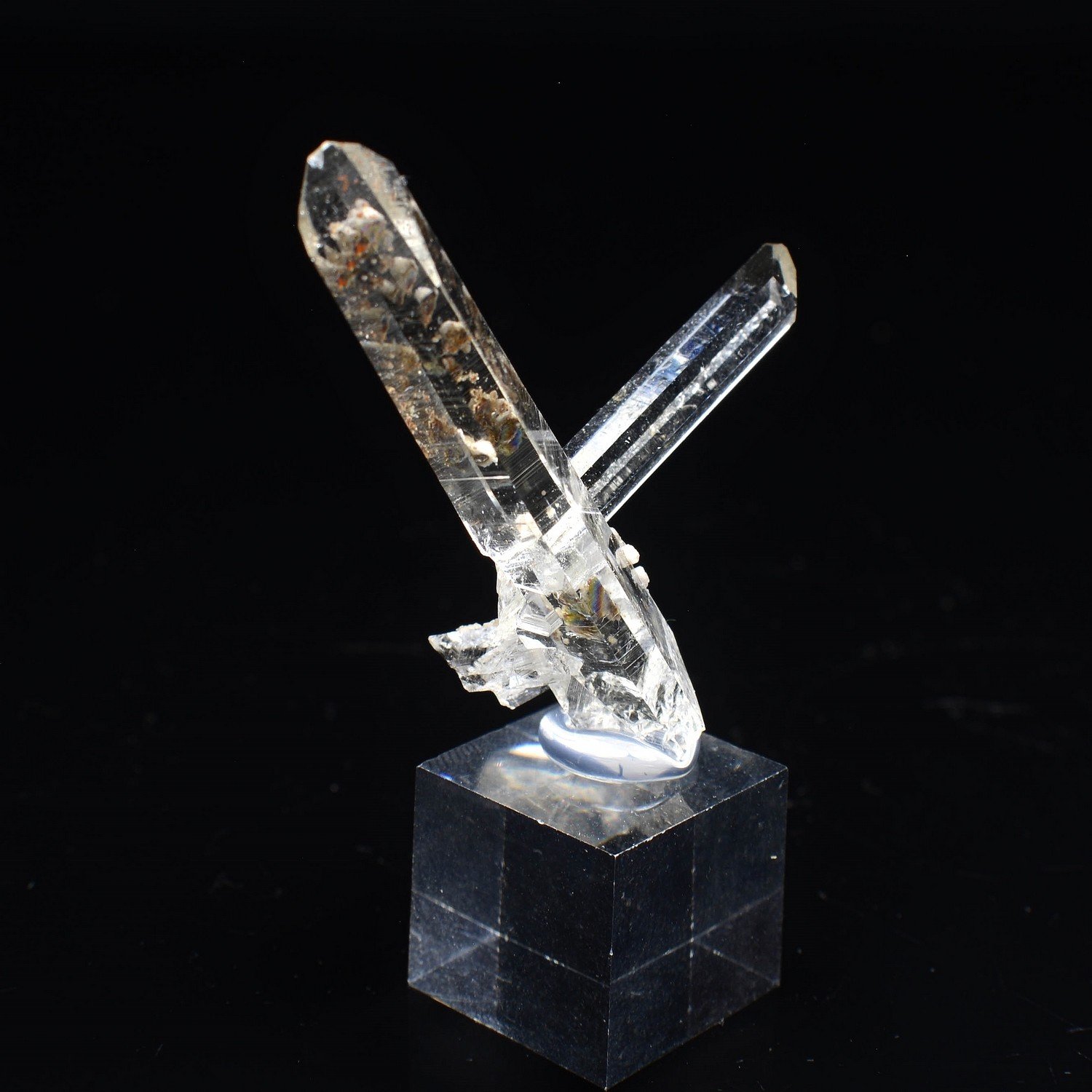 Quartz - Mine à Giraud (La Gardette), Isère, France