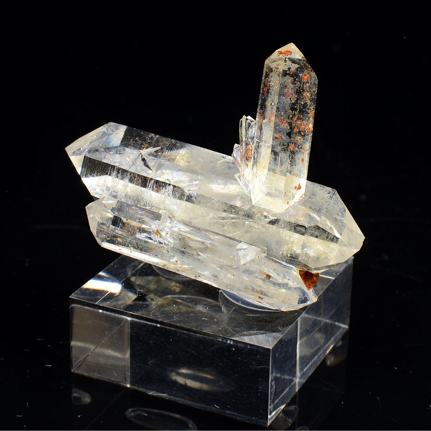 Quartz - Mine à Giraud (La Gardette), Isère, France