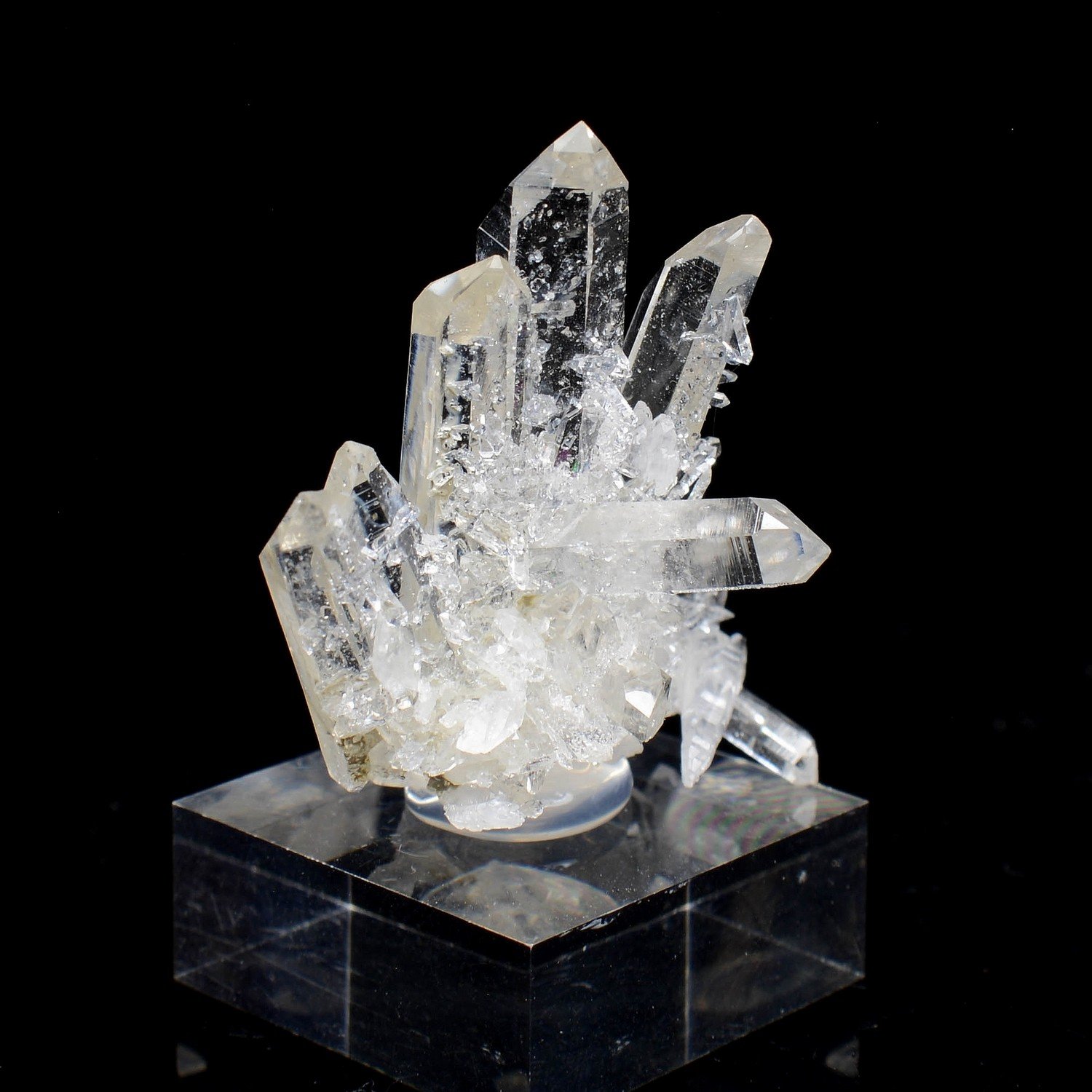 Quartz - Mine à Giraud (La Gardette), Isère, France