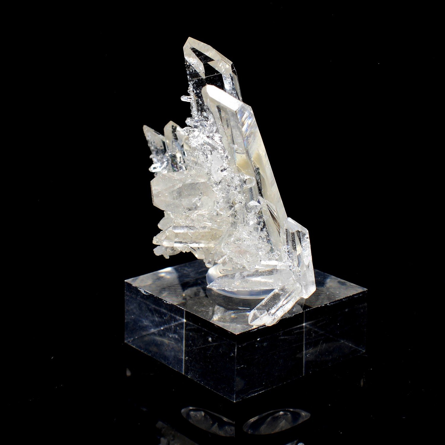 Quartz - Mine à Giraud (La Gardette), Isère, France