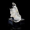 Quartz - Mine à Giraud (La Gardette), Isère, France