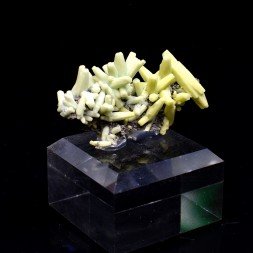 Plumbogummite psm après pyromorphite - Mine Yangshuo, Chine