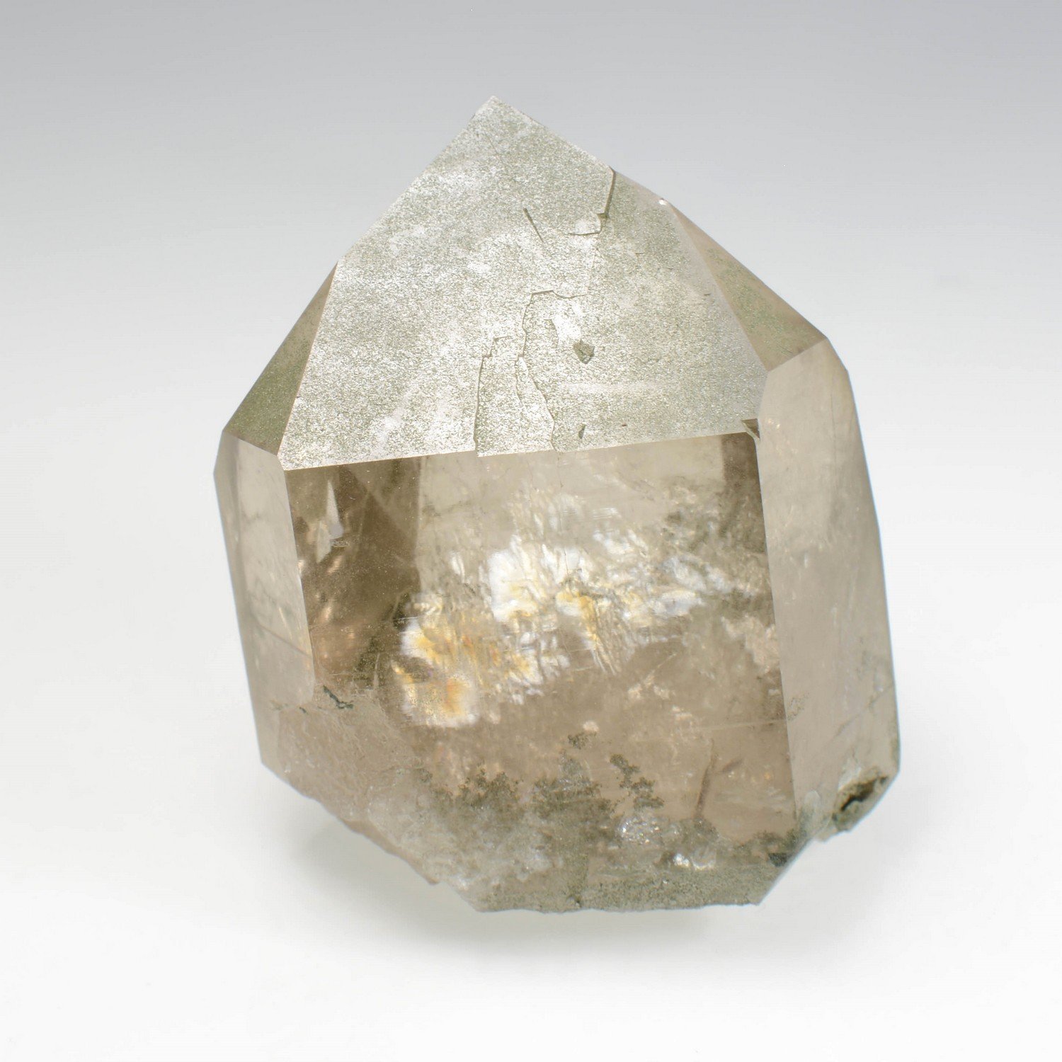 Smoky quartz - Leschaux Glacier, Mont Blanc Massif, France