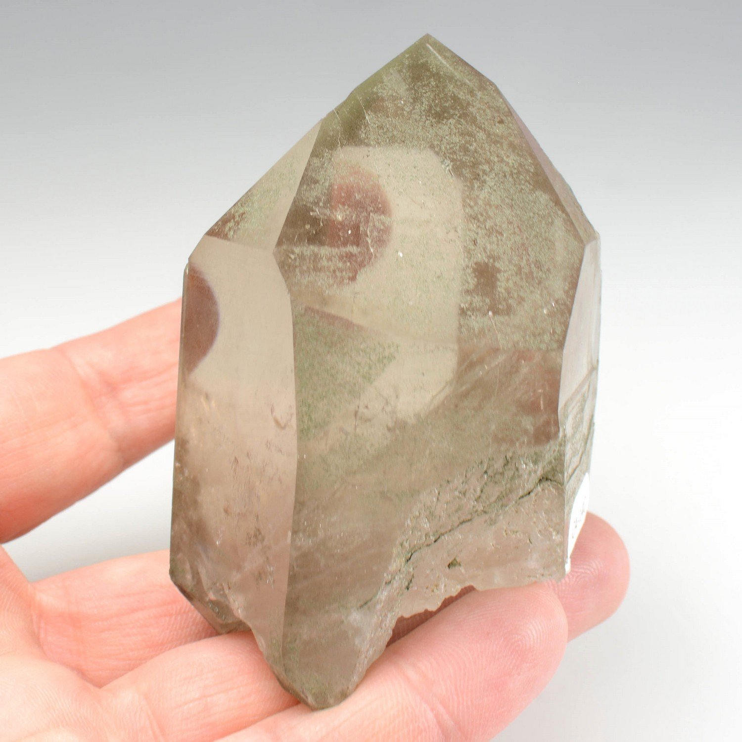 Smoky quartz - Leschaux Glacier, Mont Blanc Massif, France