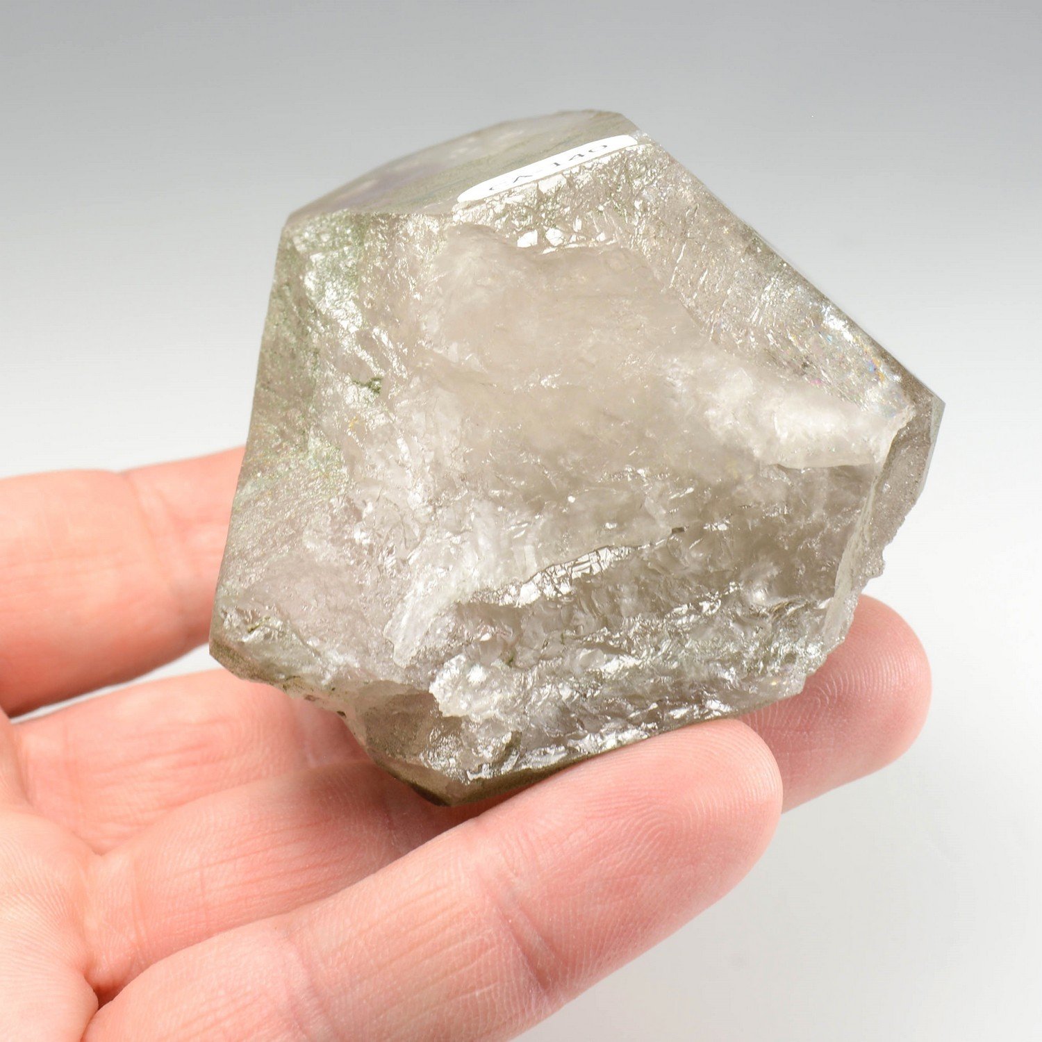 Smoky quartz - Leschaux Glacier, Mont Blanc Massif, France