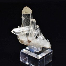 Quartz - Mine à Giraud (La Gardette), Isère, France