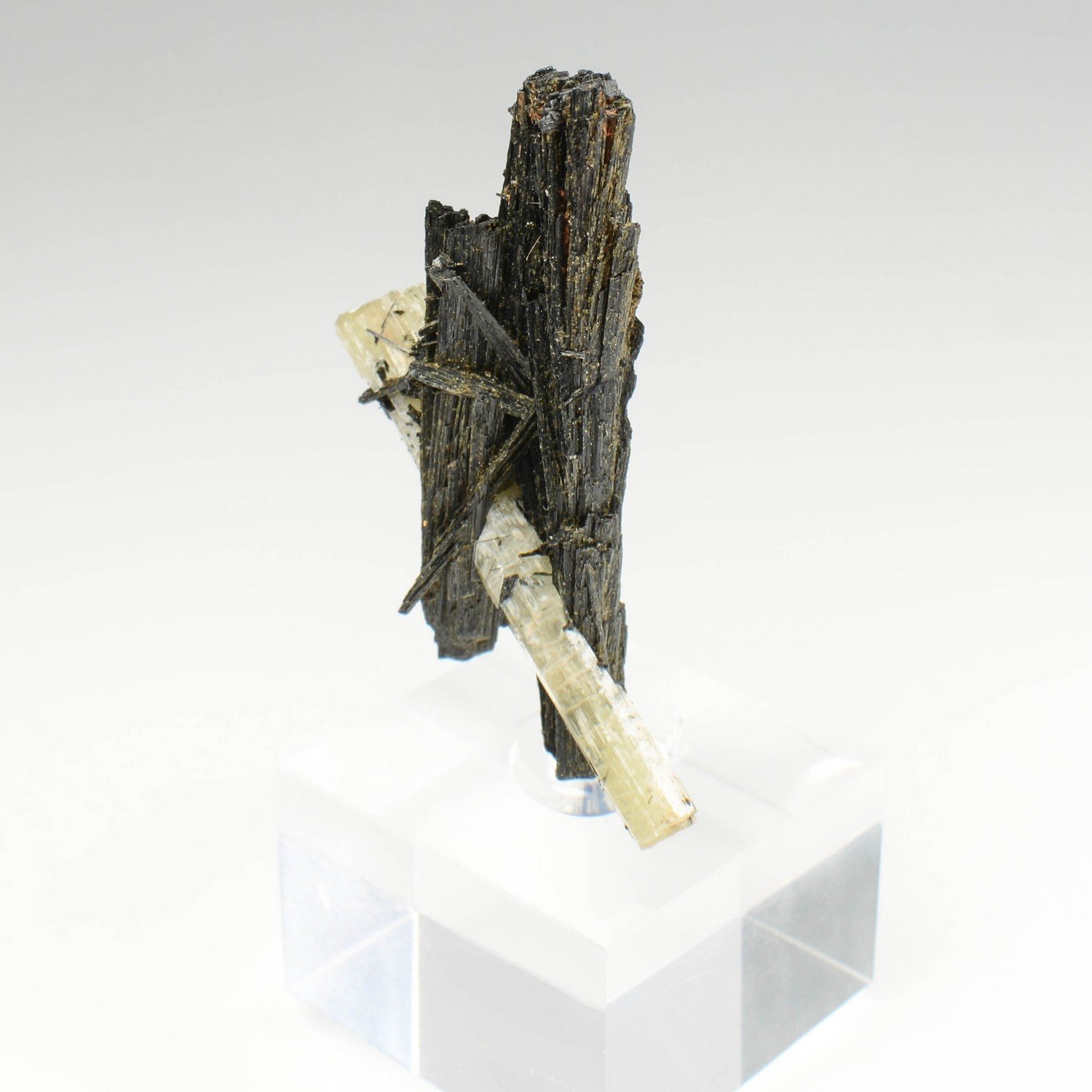 Arfvedsonite et Apatite - District minier de Mibladen, Maroc