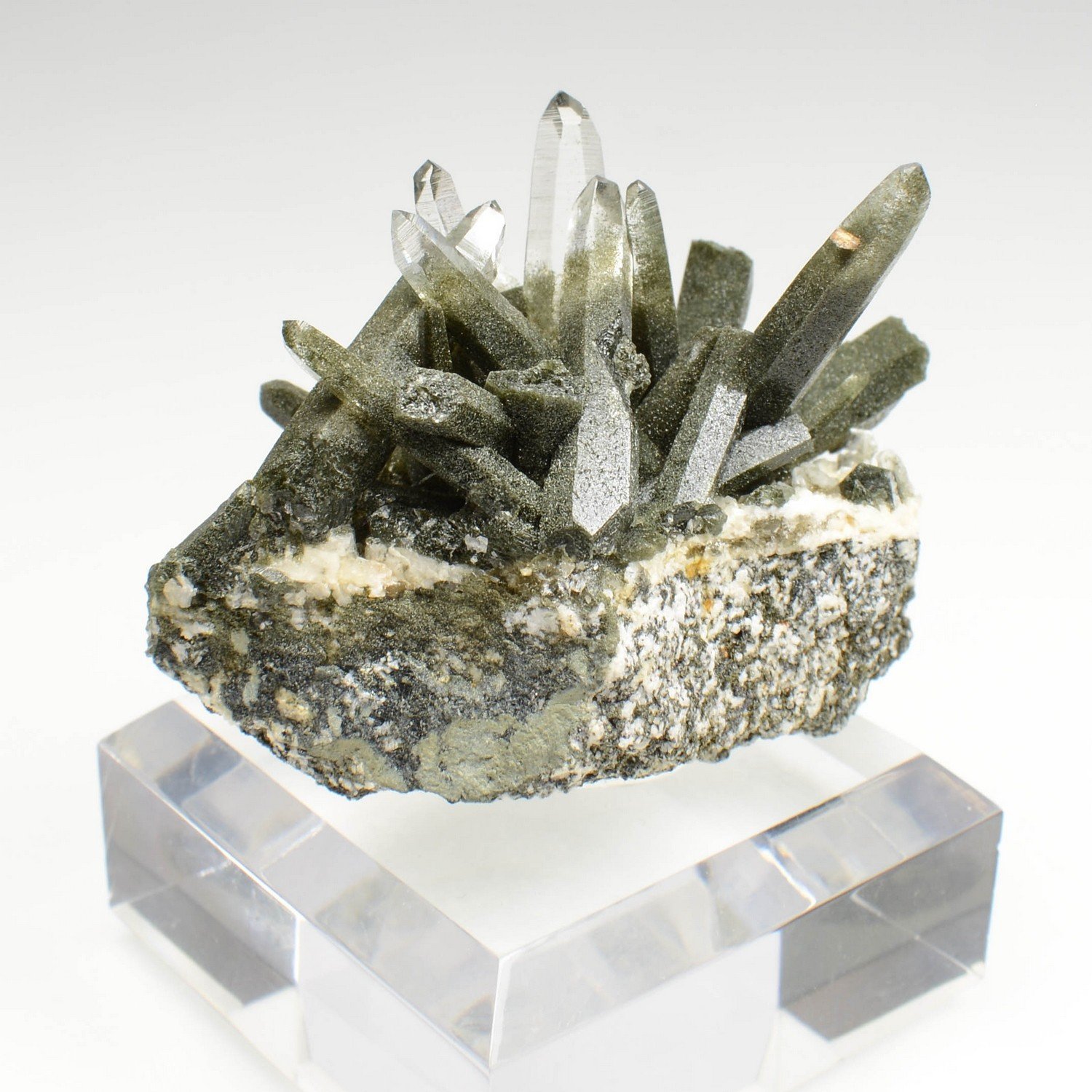Quartz chloriteux - Ganesh Himal, Népal