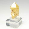 Quartz à inclusions de rutile - Novo Horizonte, Bahia, Brésil