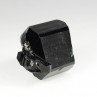 Tourmaline noire et opale hyalite - Monts Erongo, Namibie