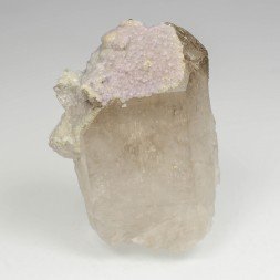 Quartz et fluorine - Face sud des Droites, Massif du Mont-Blanc, France