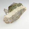 Smoky quartz and chlorite - Talèfre, Mont Blanc Massif, France