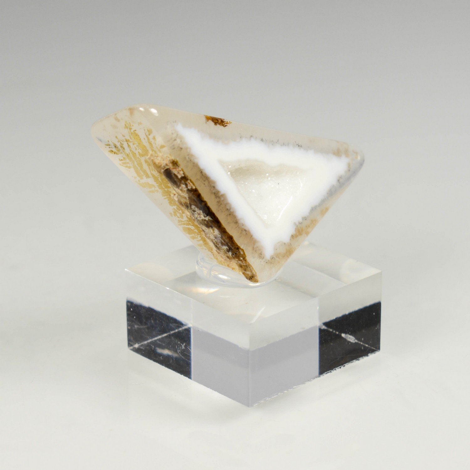 Agate polyédrique - Paraiba, Brésil