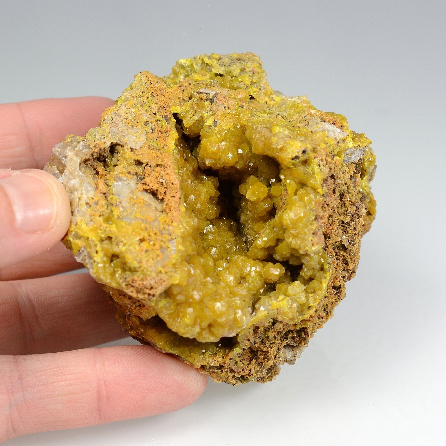 Pyromorphite - Asprières, Aveyron, France