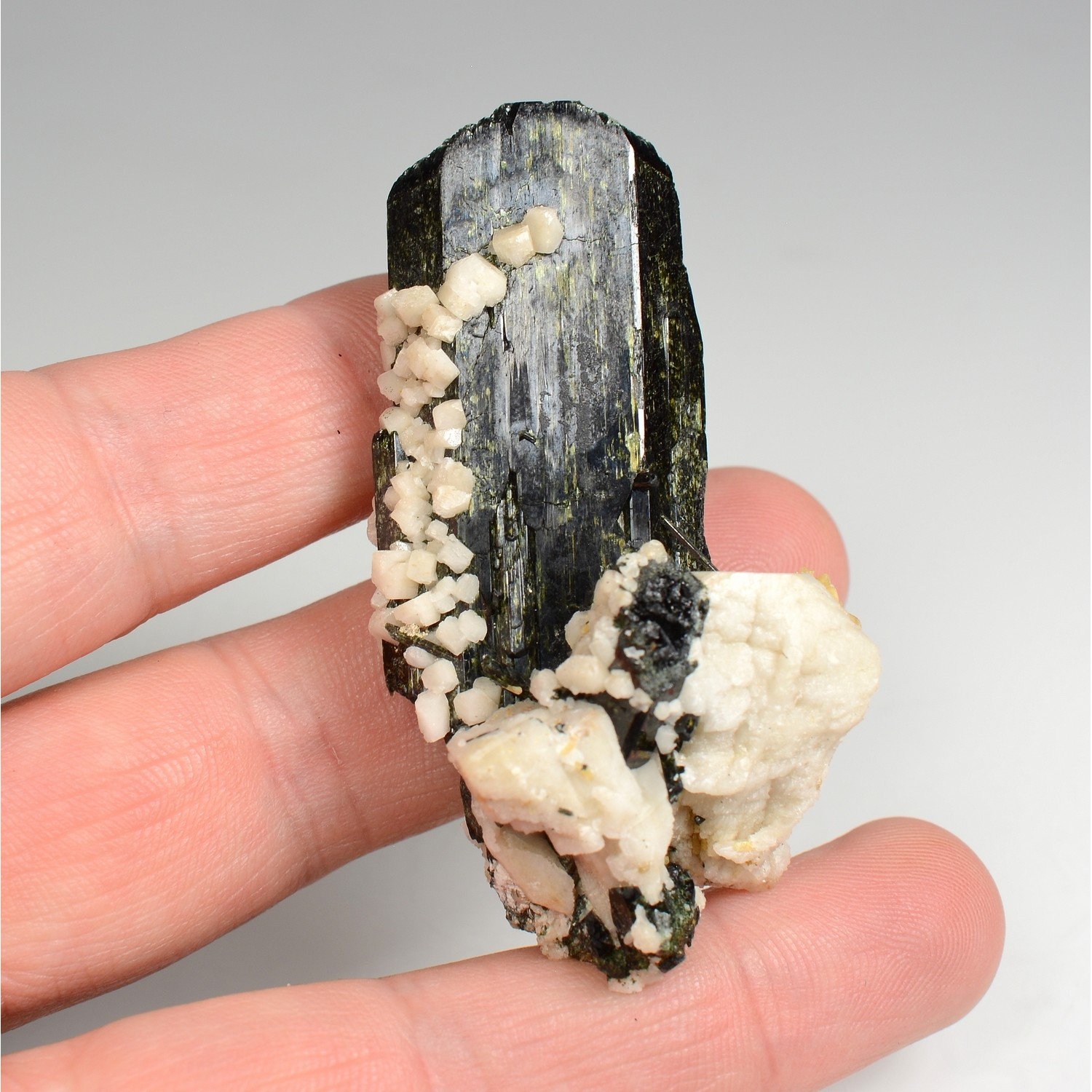 Aegirine, orthoclase, zircons - Malosa Mountains, Malawi