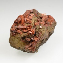 Heulandite - Drio Le Pale, Val di Fassa, Trentin Haut-Adige, Italie