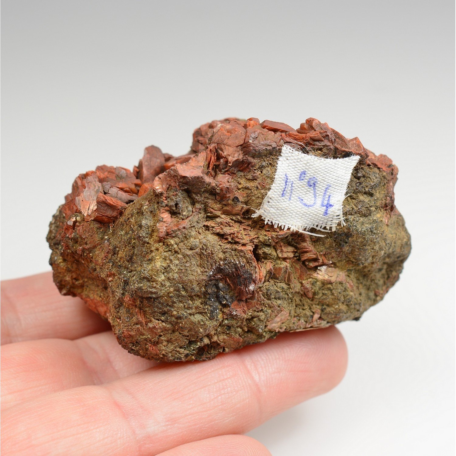 Heulandite - Drio Le Pale, Val di Fassa, Trentino-Alto Adige, Italy