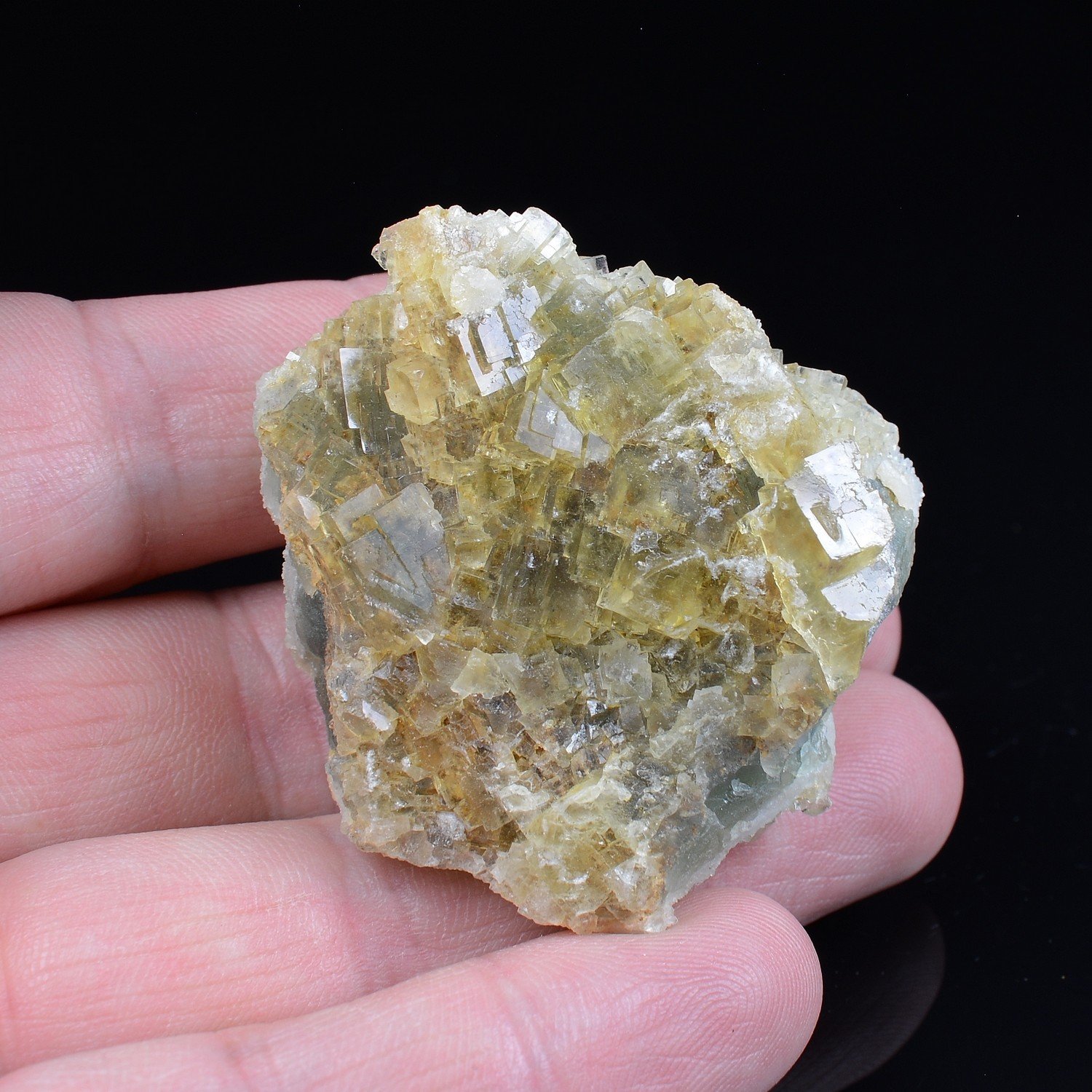 Fluorite - La Barre Mine, Puy-de-Dôme, France