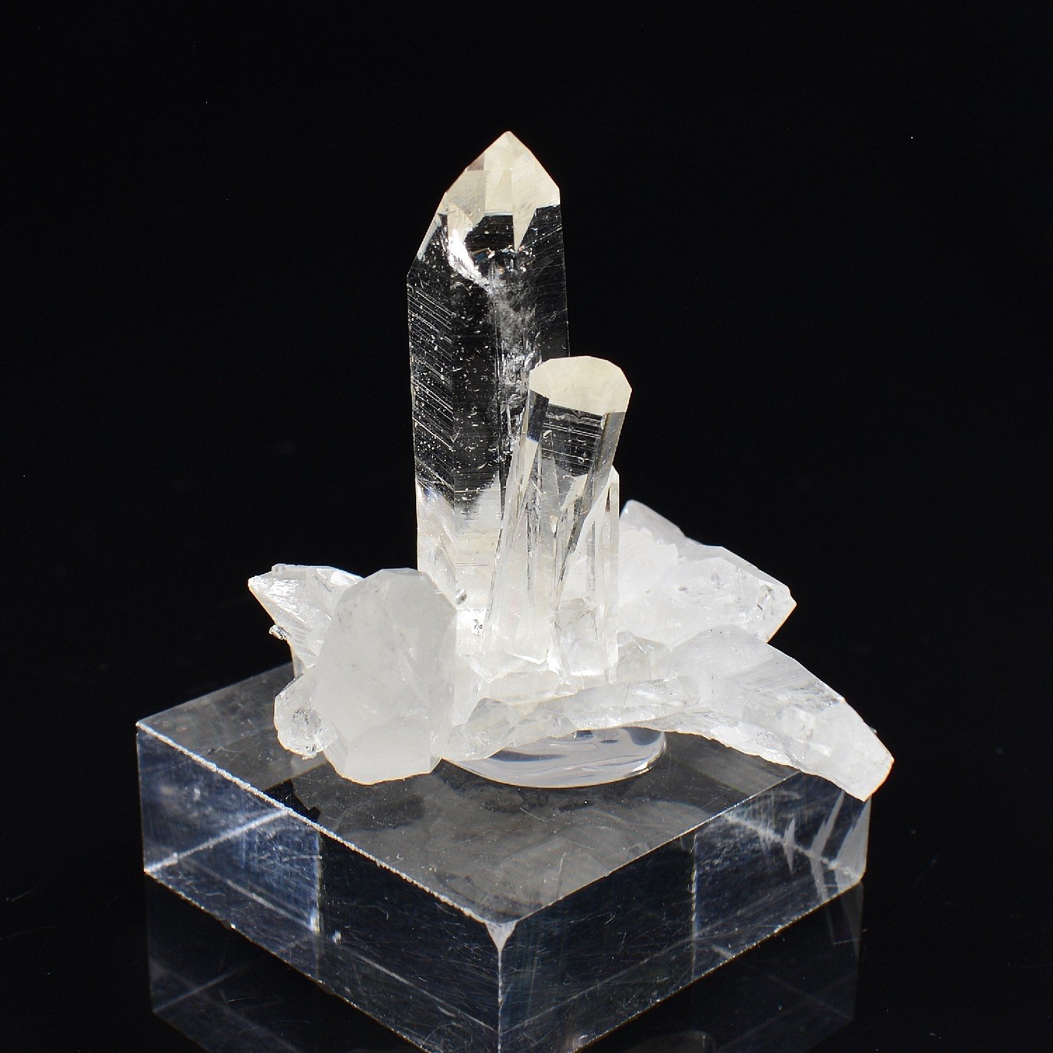 Quartz - Mine à Giraud (La Gardette), Isère, France