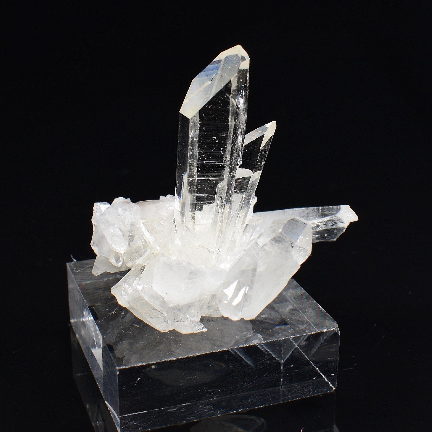 Quartz - Mine à Giraud (La Gardette), Isère, France