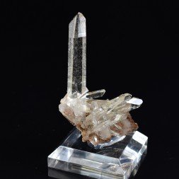 Quartz - Mine à Giraud (La Gardette), Isère, France