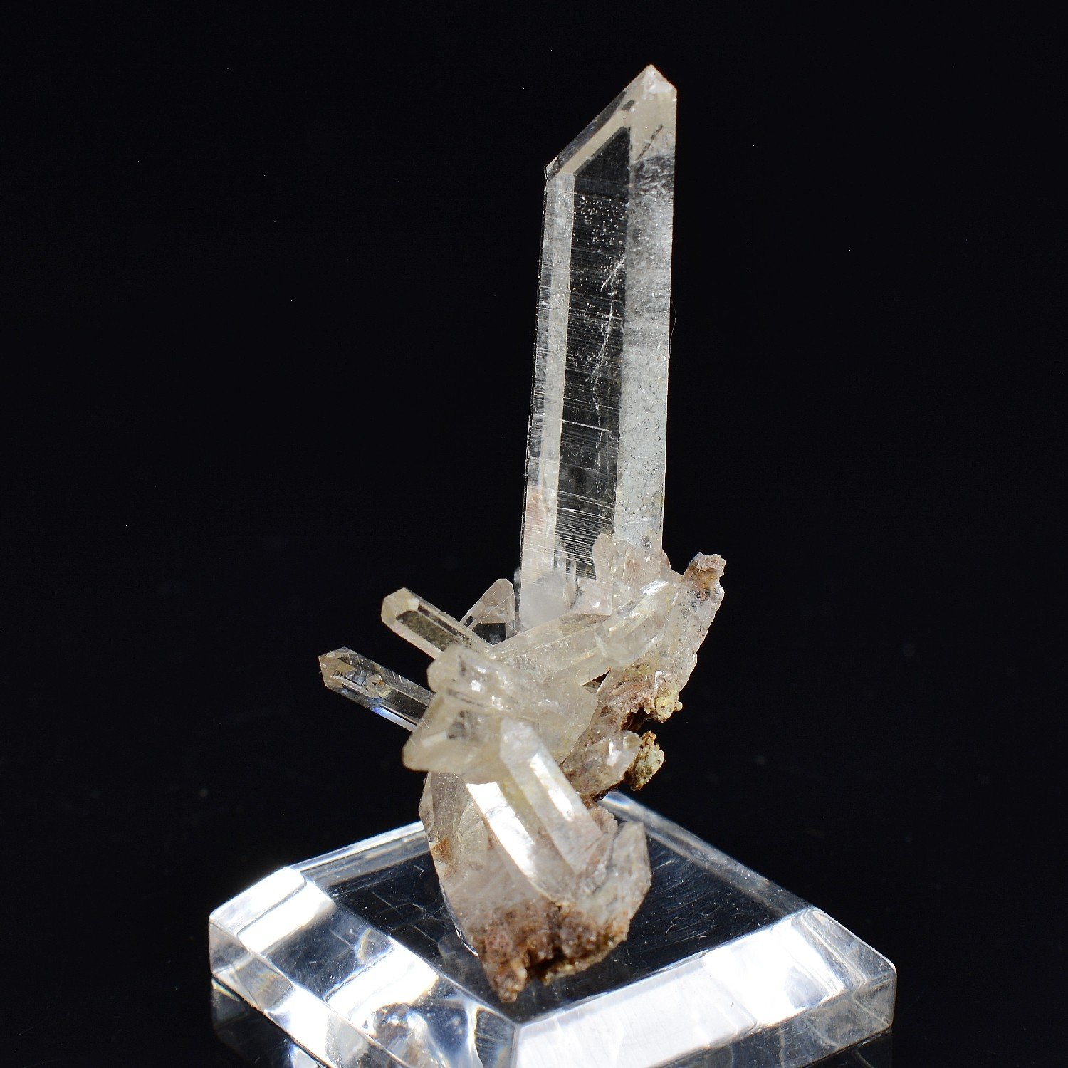 Quartz - Mine à Giraud (La Gardette), Isère, France