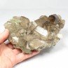 Quartz fumé et adulaire - Massif du Mont-Blanc, Haute-Savoie, France