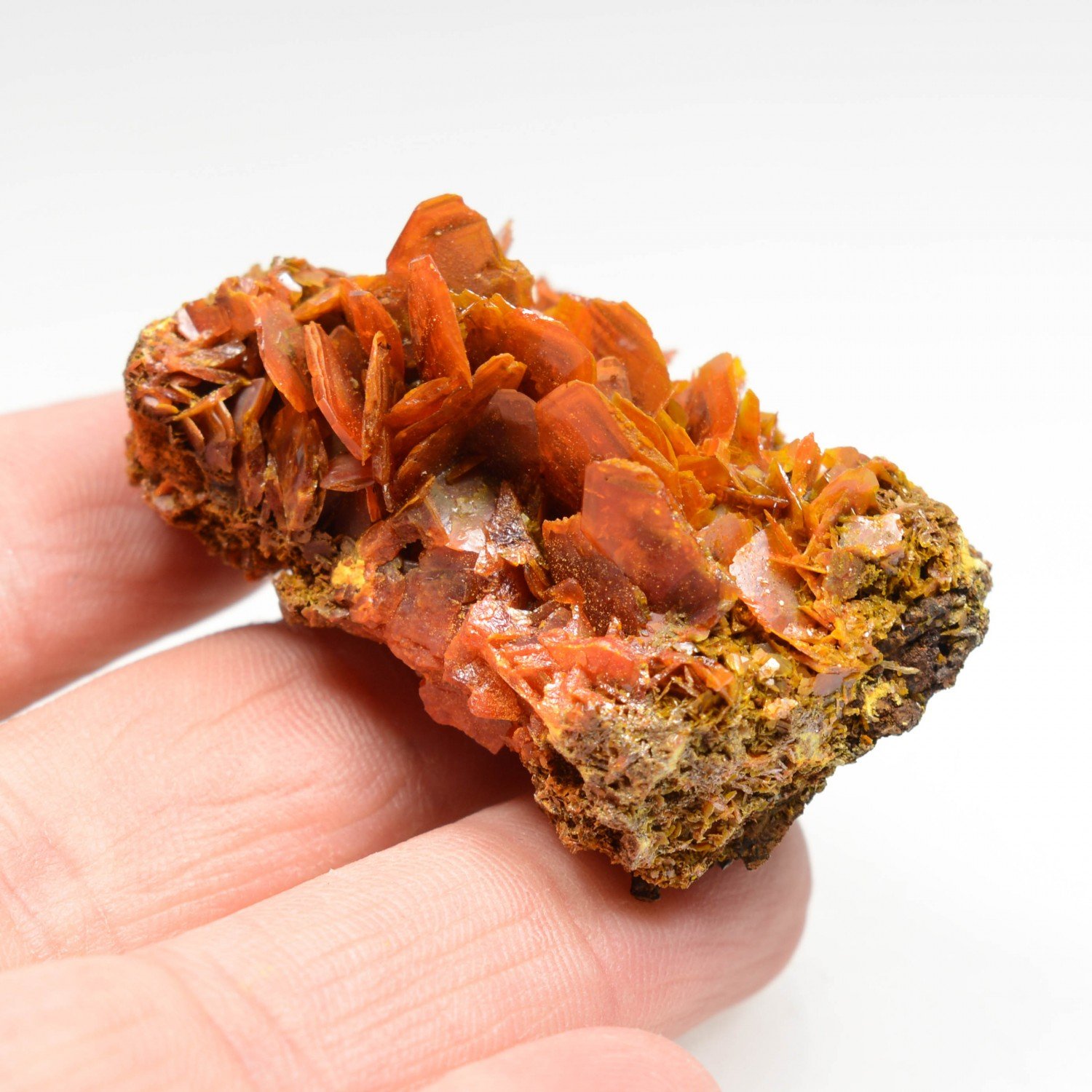 Wulfenite - Jianshan Mine, Xinjiang Region, China