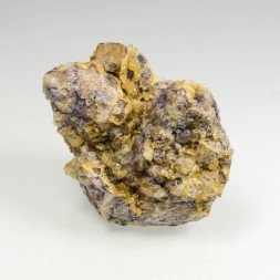 Fluorite, barite - Pontaubert, Yonne, France