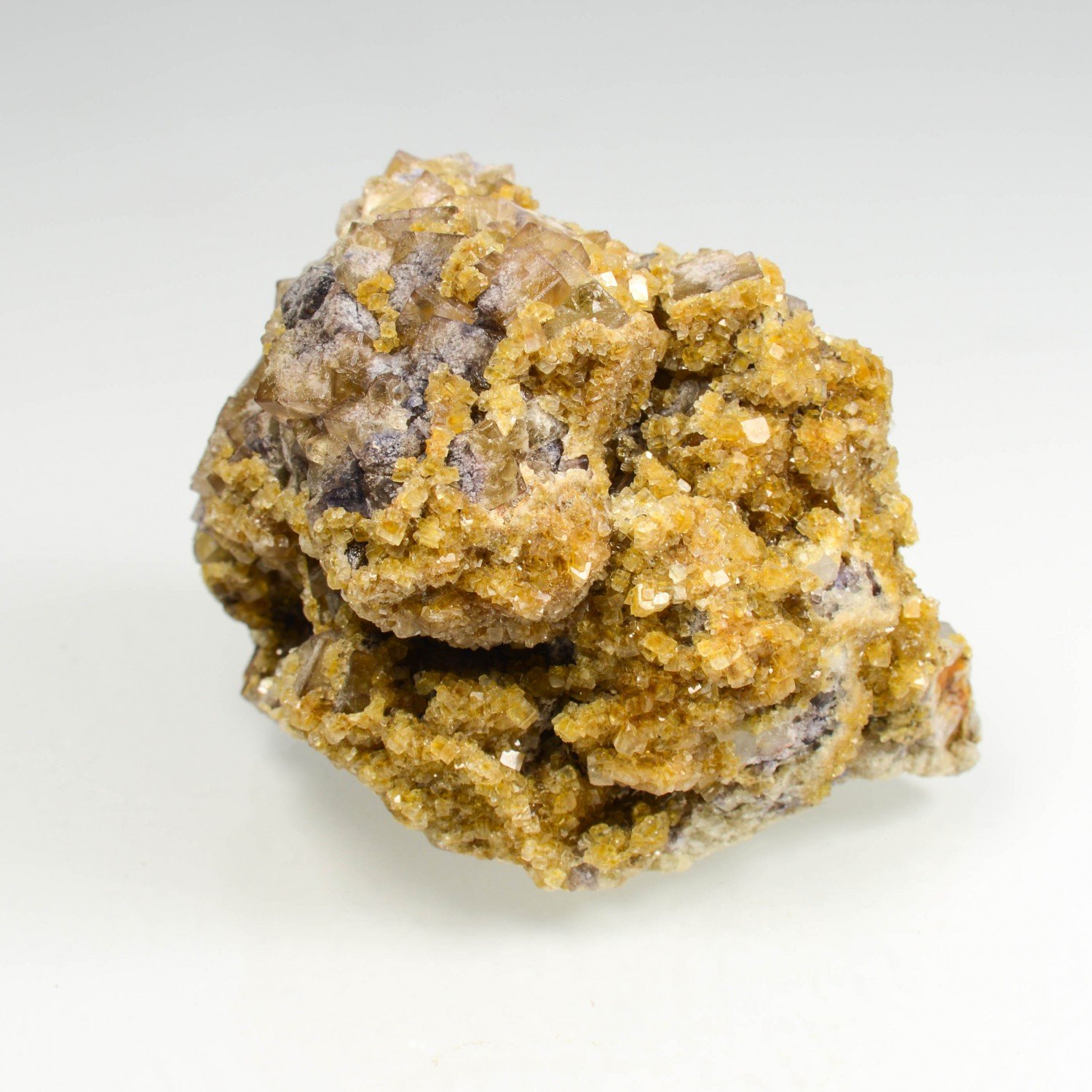Fluorite, barite - Pontaubert, Yonne, France