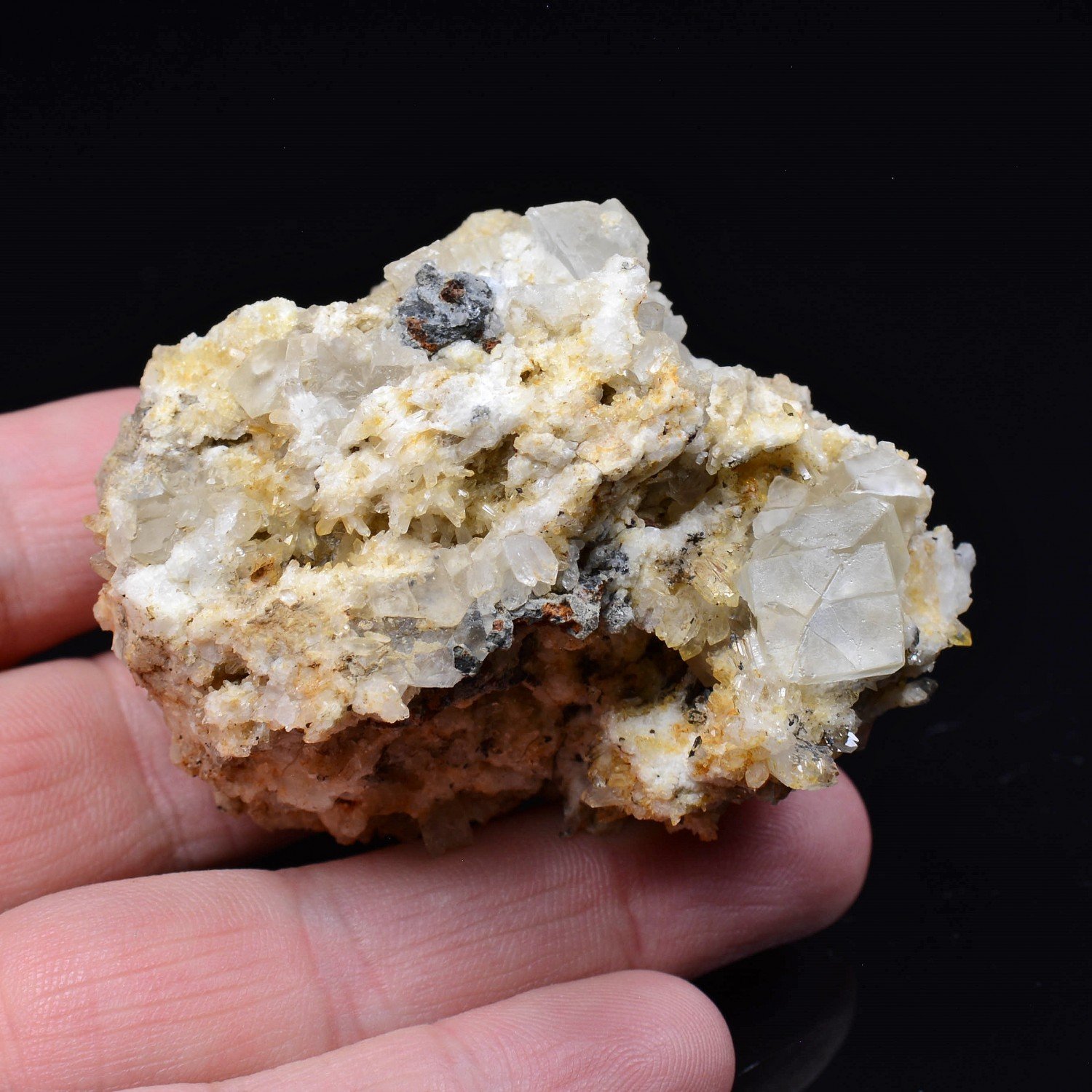 Fluorite, quartz, galena - Grand Châtelard, Jarrier, Savoie, France