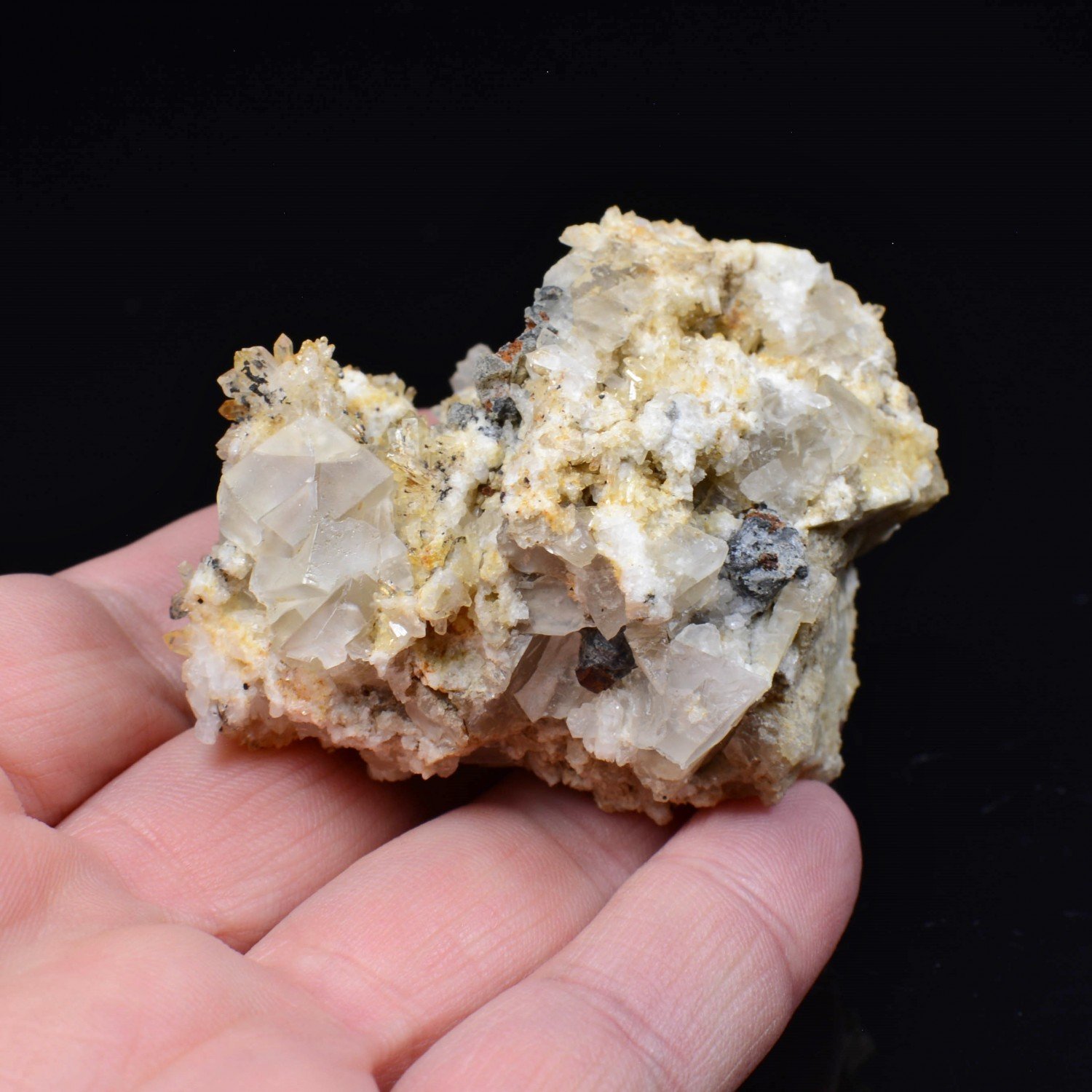 Fluorite, quartz, galena - Grand Châtelard, Jarrier, Savoie, France