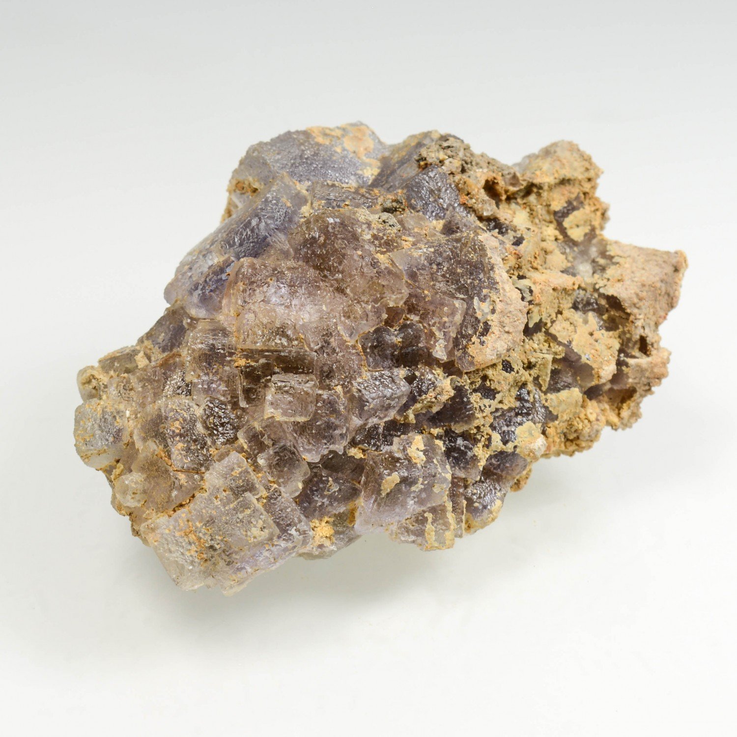 Fluorite and smithsonite - La Grande Vernissière, Durfort, Gard, France