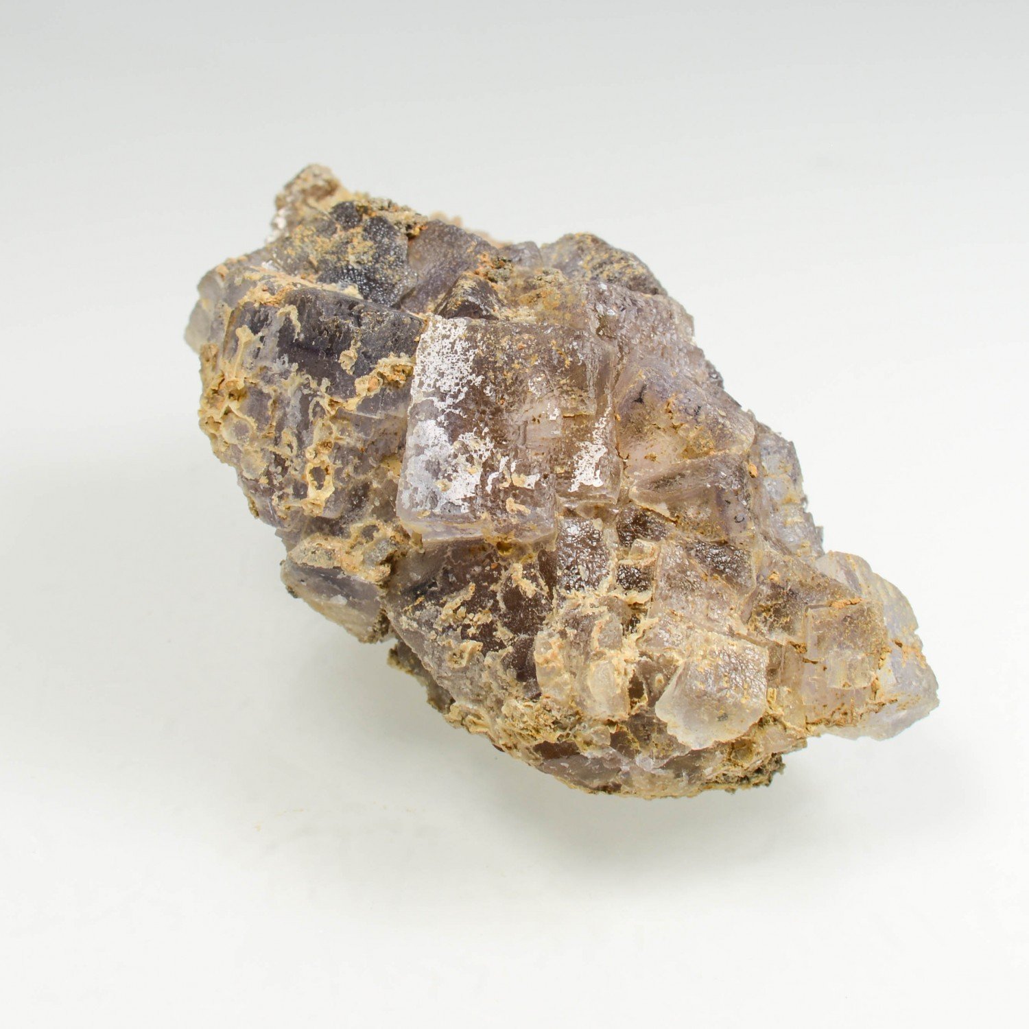 Fluorite and smithsonite - La Grande Vernissière, Durfort, Gard, France