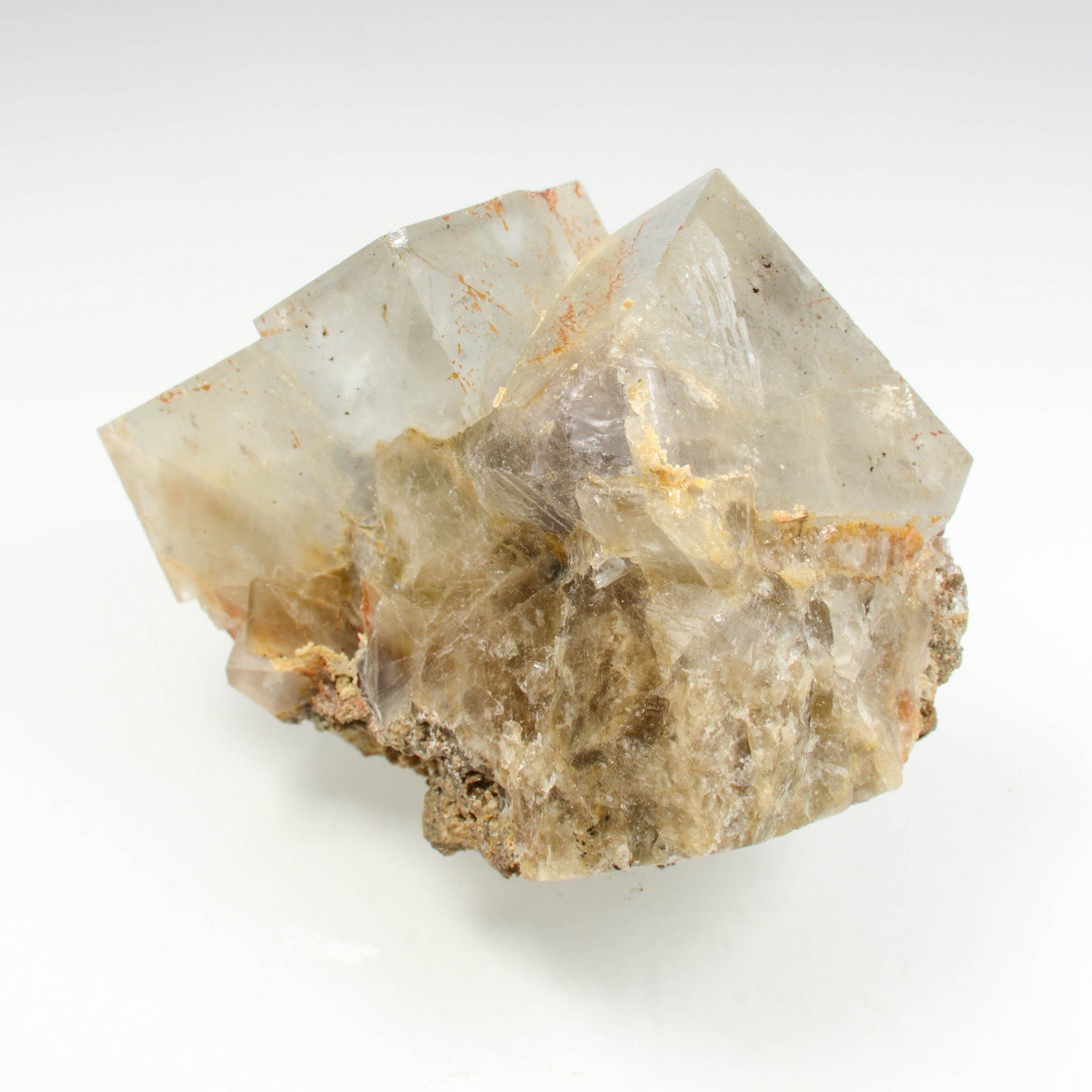 Fluorite and smithsonite - La Grande Vernissière, Durfort, Gard, France