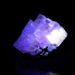 Fluorine et smithonite - La Grande Vernissière, Durfort, Gard, France