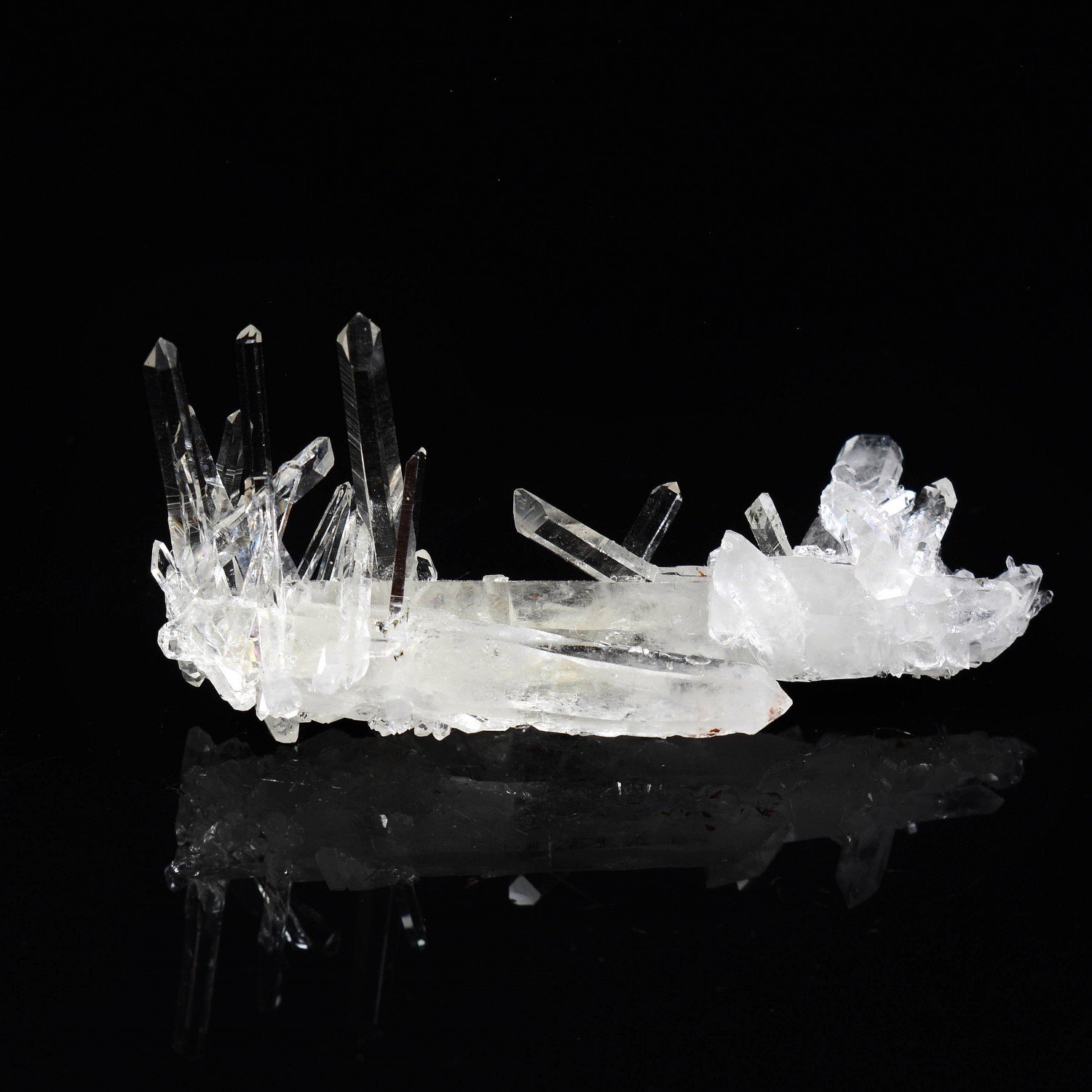Quartz - Mine à Giraud (La Gardette), Isère, France