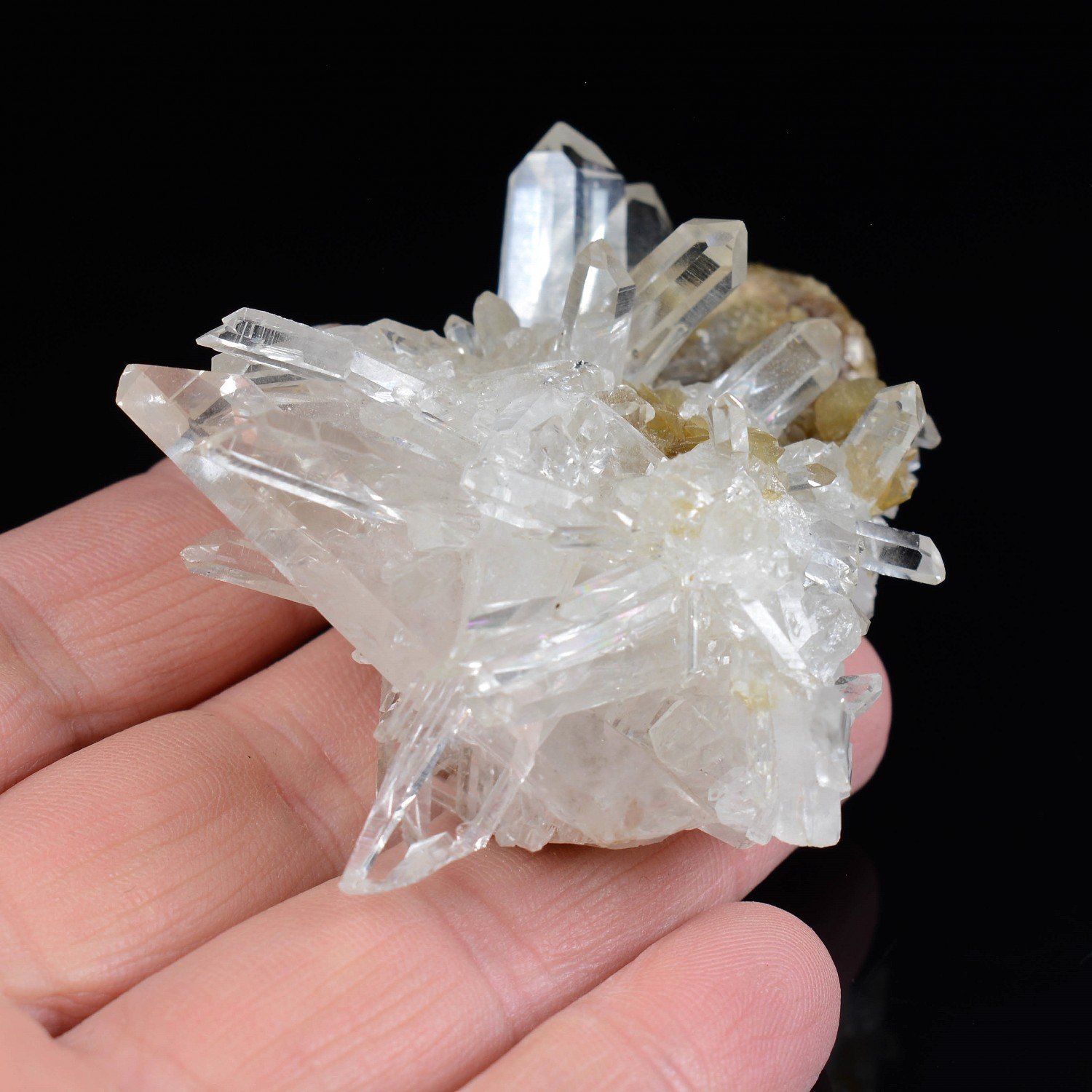 Quartz & siderite - La Taillat, Allevard, Isère, France