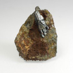 Vivianite, chalcopyrite - Salsigne, Aude, France