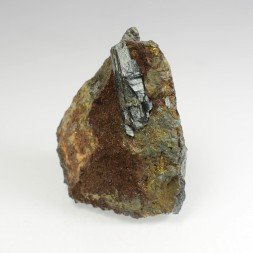 Vivianite, chalcopyrite - Salsigne, Aude, France