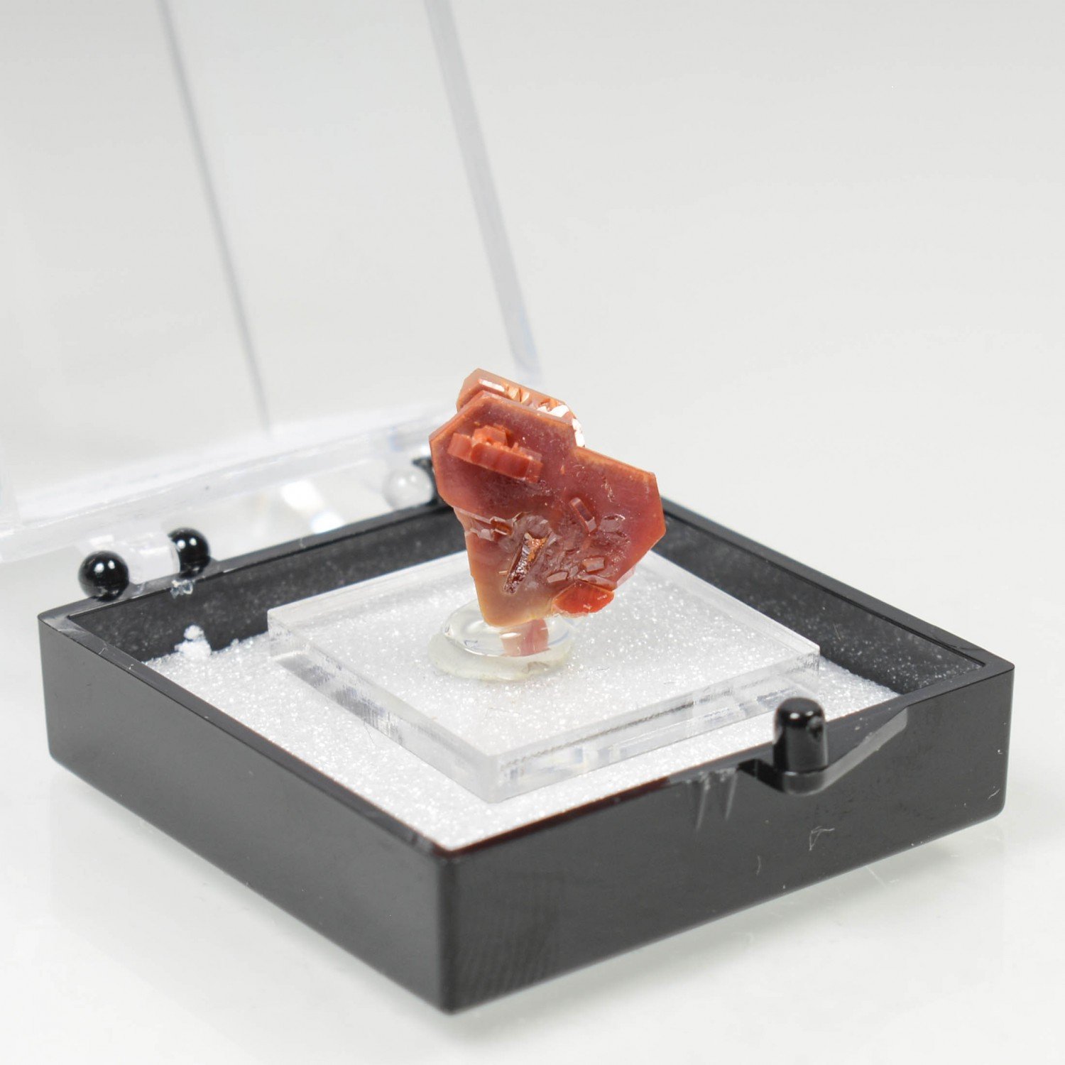 Vanadinite - Mibladen mining district, Morocco