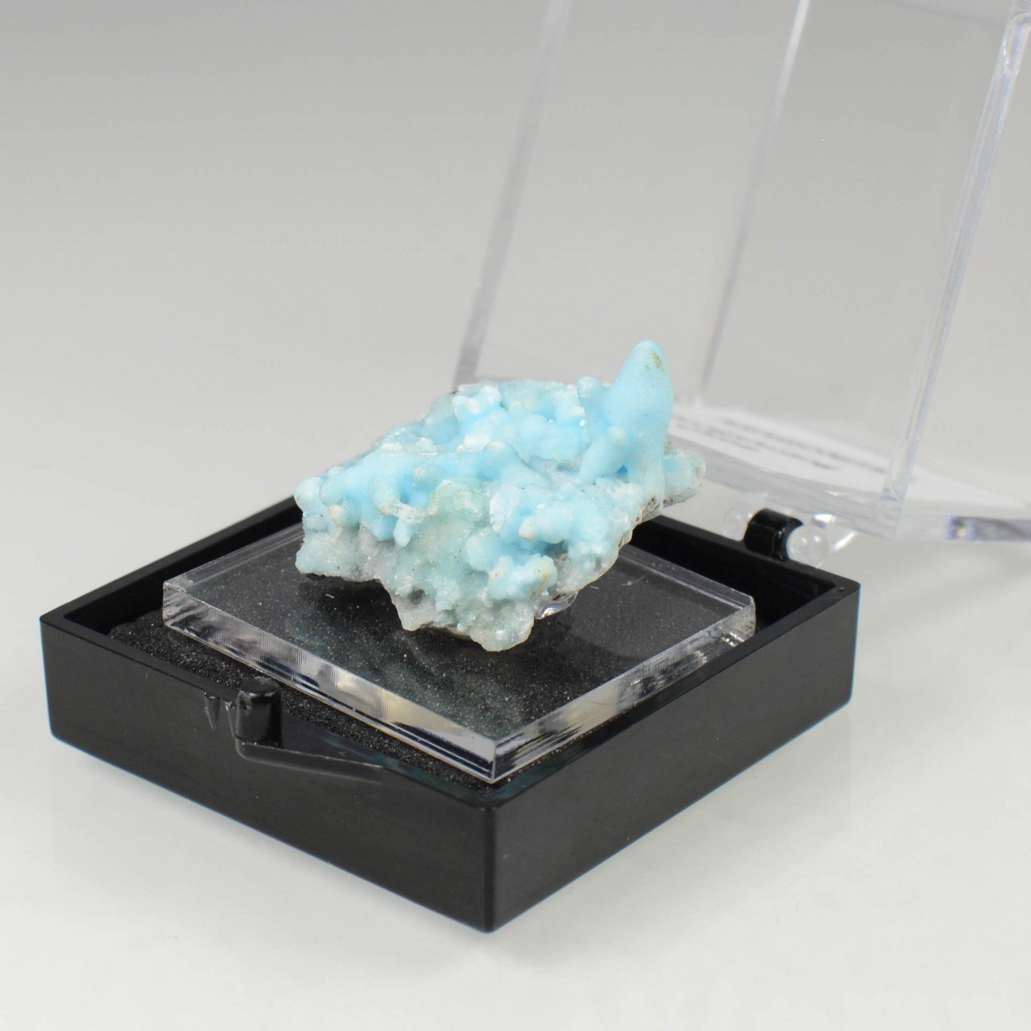 Blue Aragonite - Dongshuang Mine, Yunnan Province, China