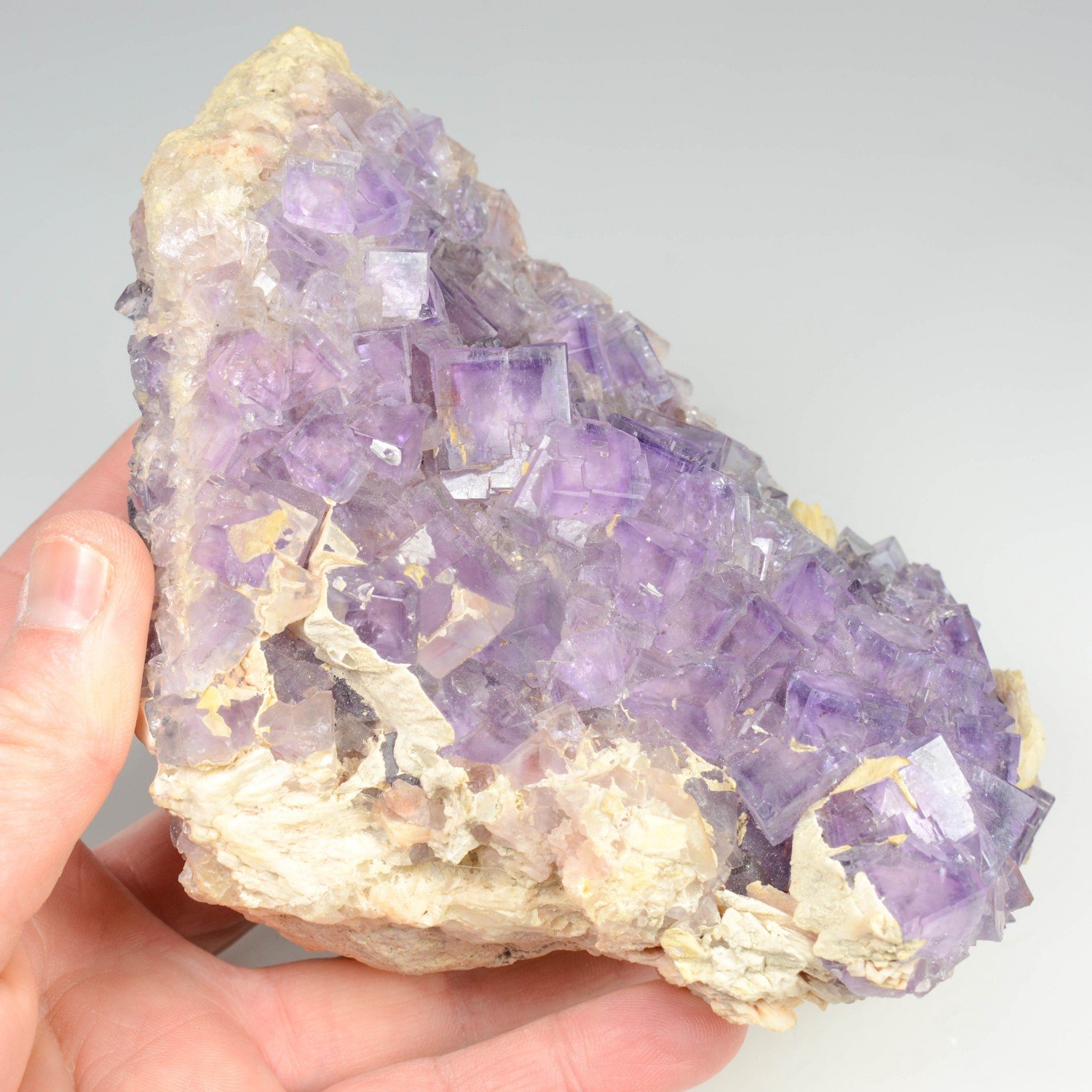 Fluorite & barite - Berbes, Asturias, Spain