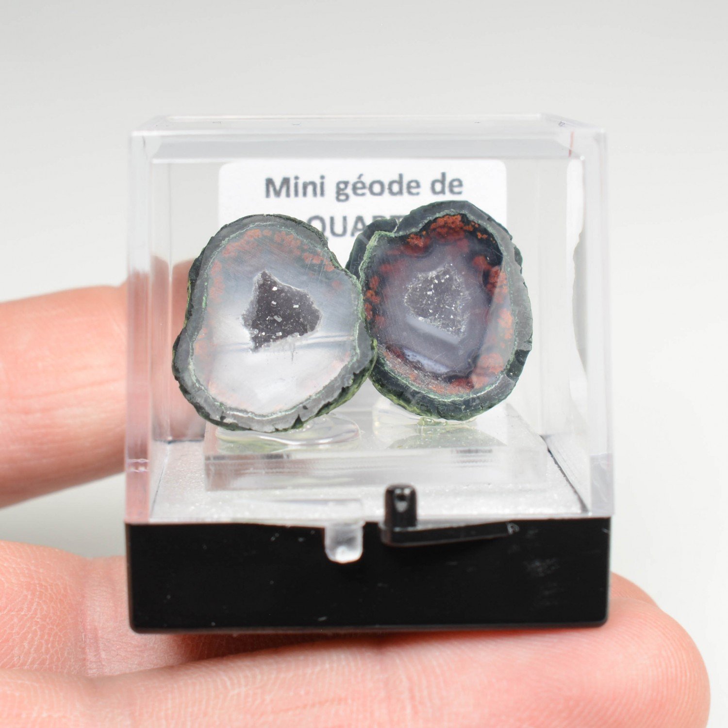 Quartz geode - Tabasco, Zacatecas State, Mexico