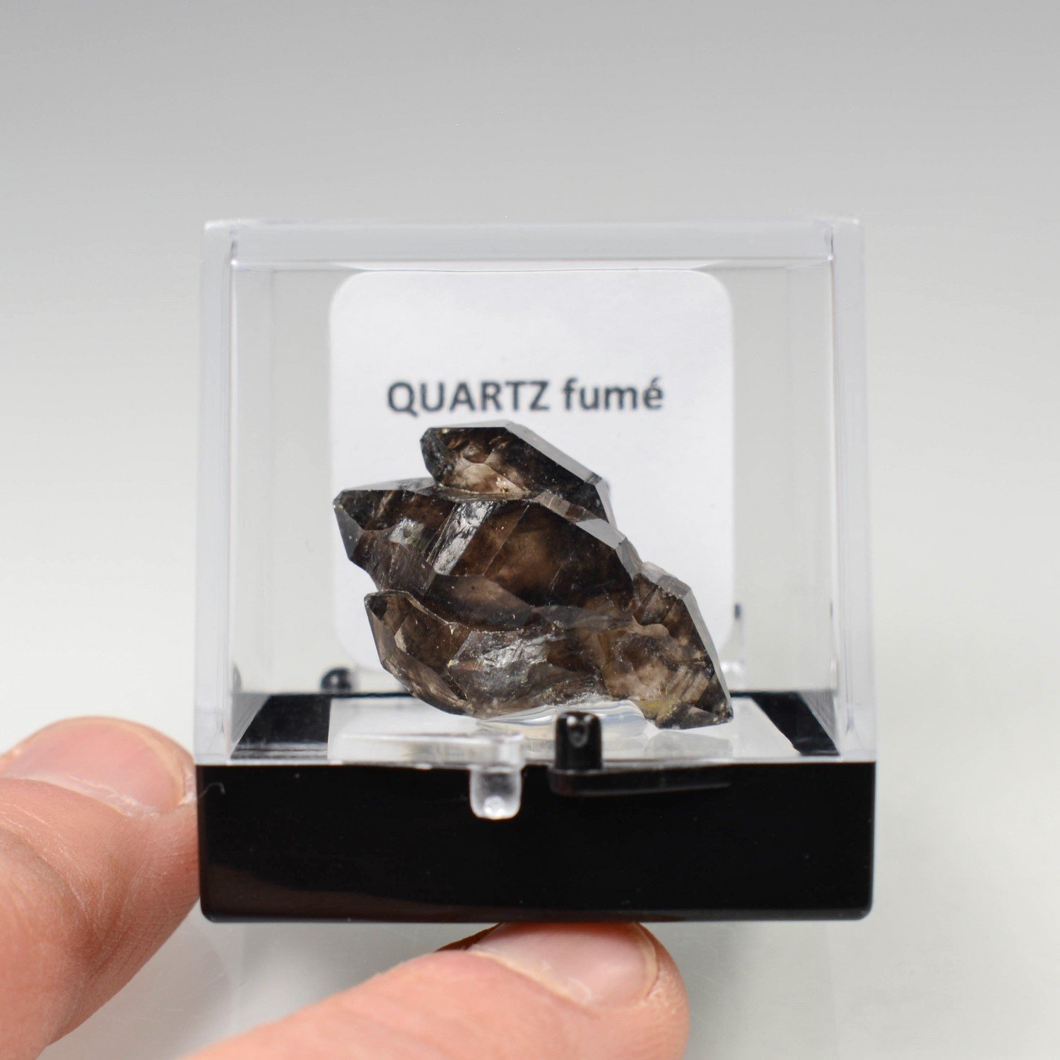 Quartz fumé - Mooralla, Etat du Victoria, Australie