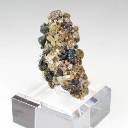 Lazulite, siderite and quartz - Rapid Creek, Yukon, Canada