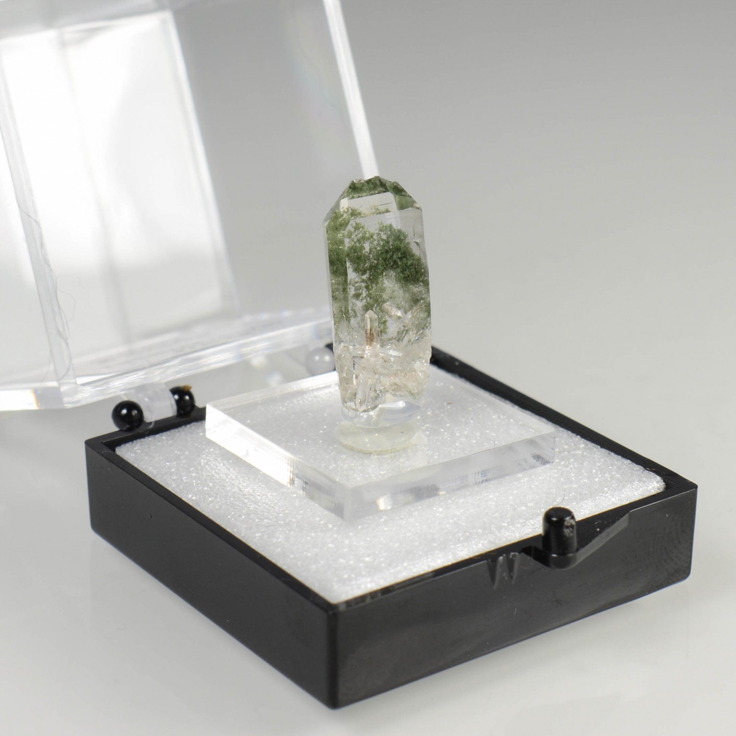 Quartz and chlorite - La Lauzière, Savoie, France