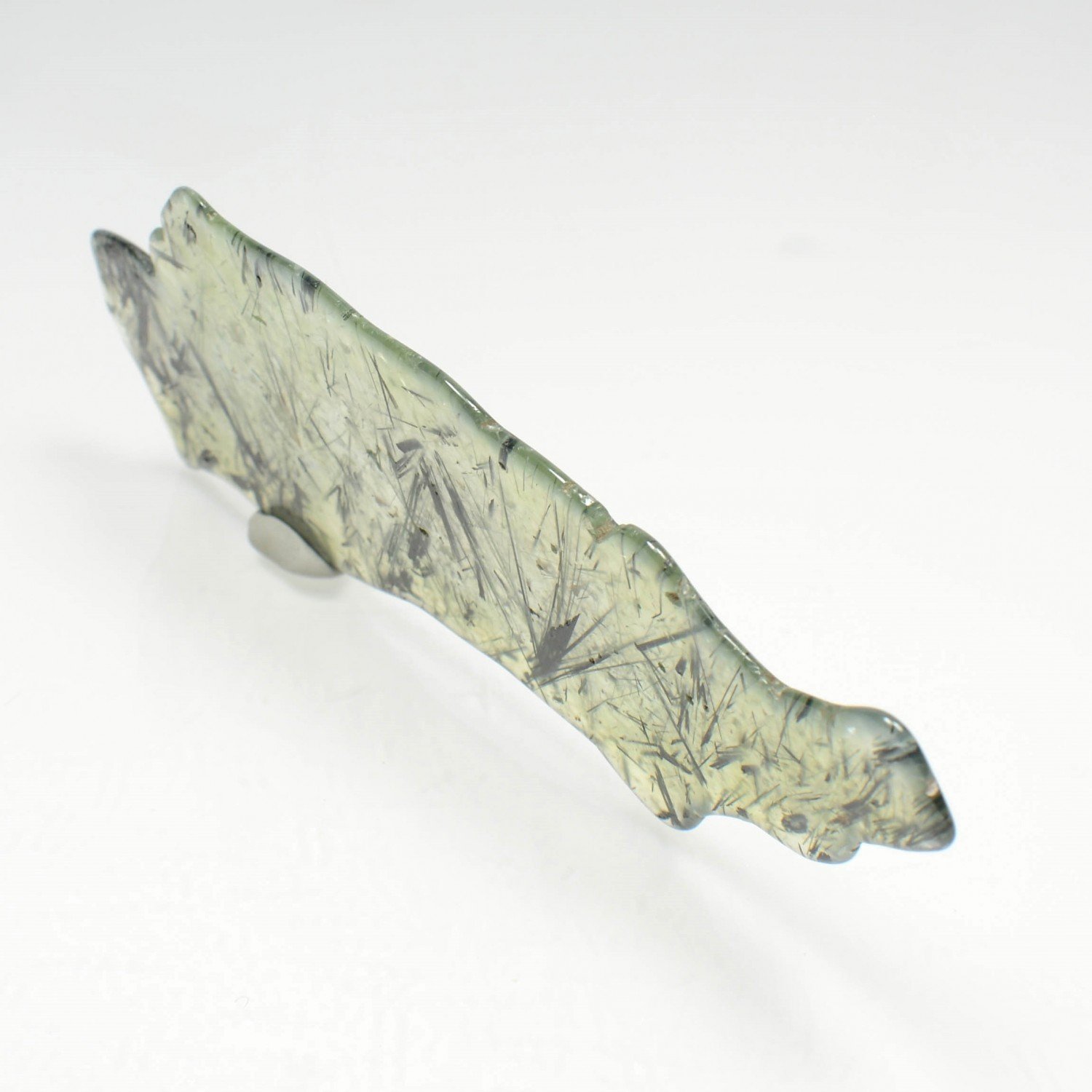 Prehnite et actinolite - Région de Kayes, Mali Prehnite et actinolite - Région de Kayes, Mali
